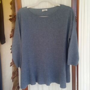 Garnet Hill Cashmere Pullover Sweater